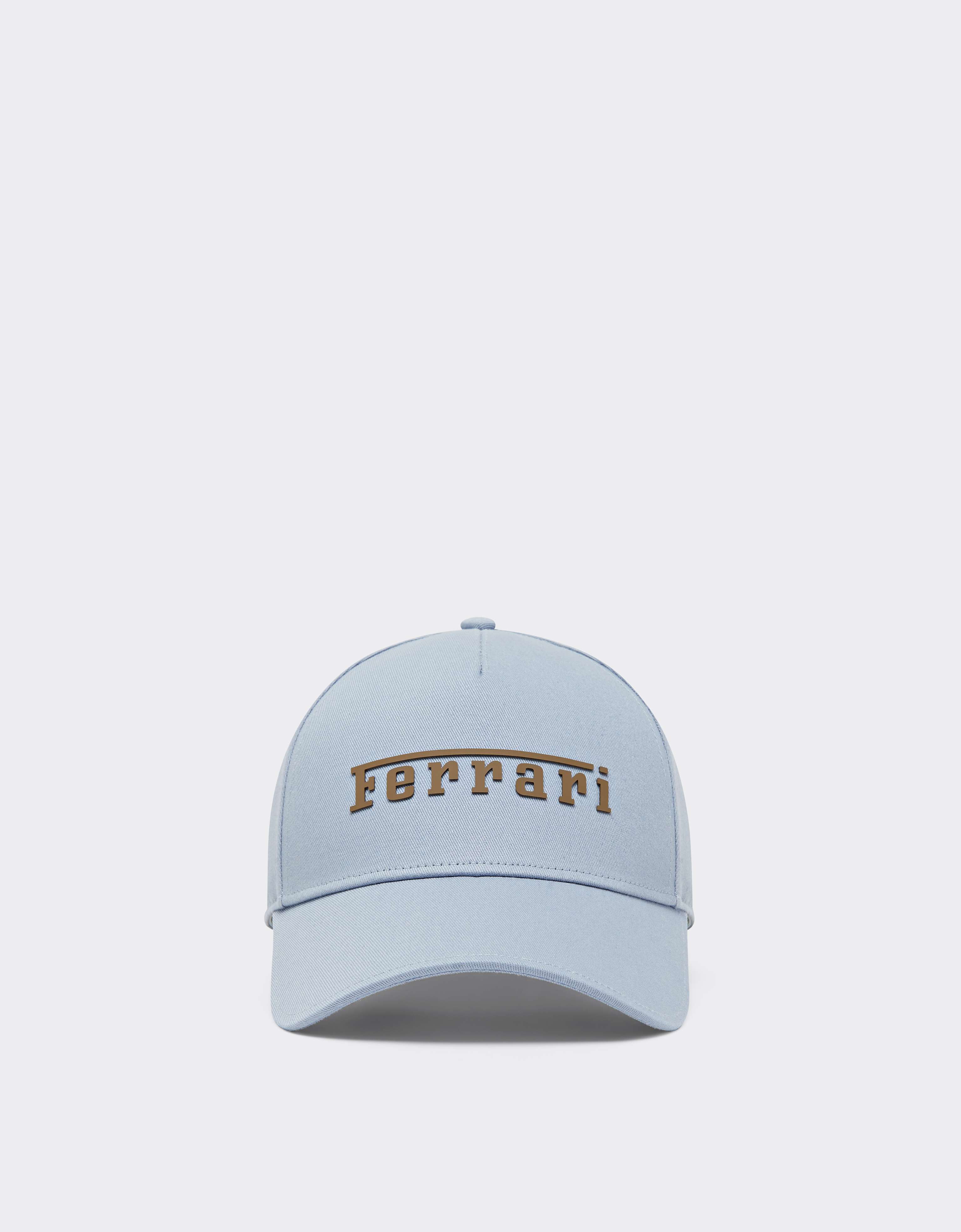 Baseball-Cap aus Baumwolltwill Ferrari Baseball-Cap aus Baumwolltwill Powder Blue CANCP0007WCO0004f