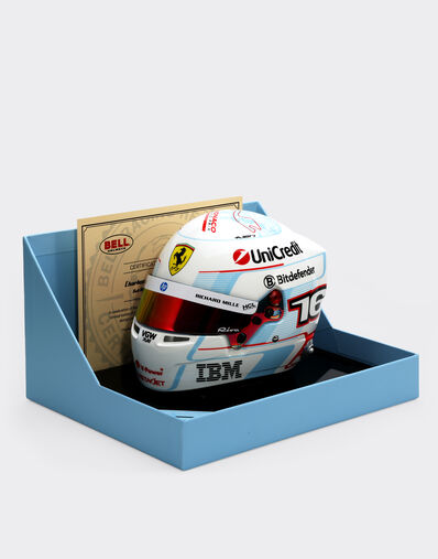 Ferrari 1:2比例 Charles Leclerc 摩纳哥2025特别版迷你头盔 多色 LA07Uf