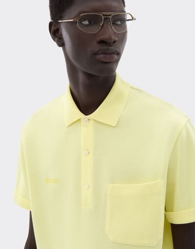 Ferrari Jersey polo shirt Iris Yellow 49937f