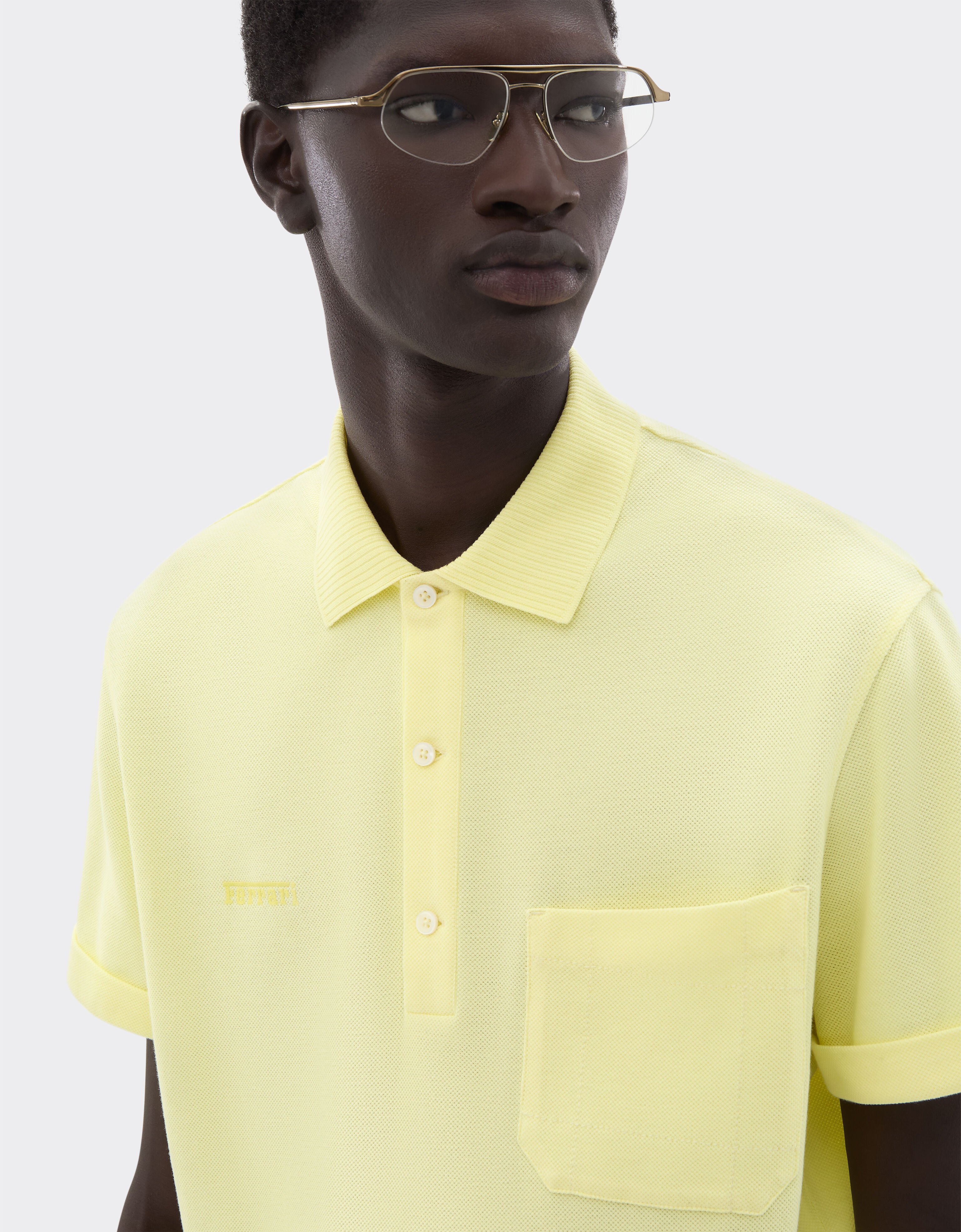 Ferrari Jersey polo shirt Iris Yellow 49937f