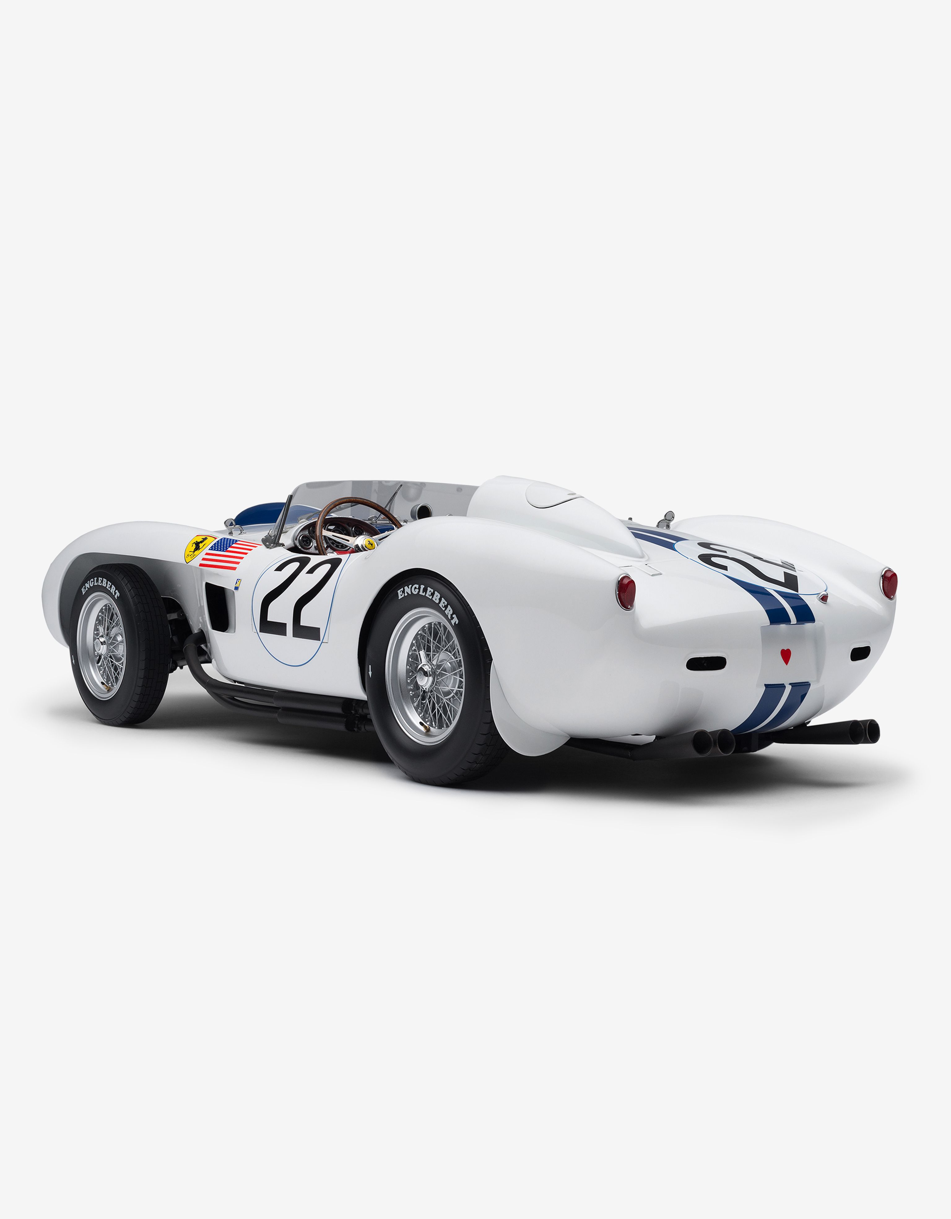 Ferrari Ferrari 250 TR 1958 Lucybelle II Le Mans model in 1:8 scale 多色 L4061f
