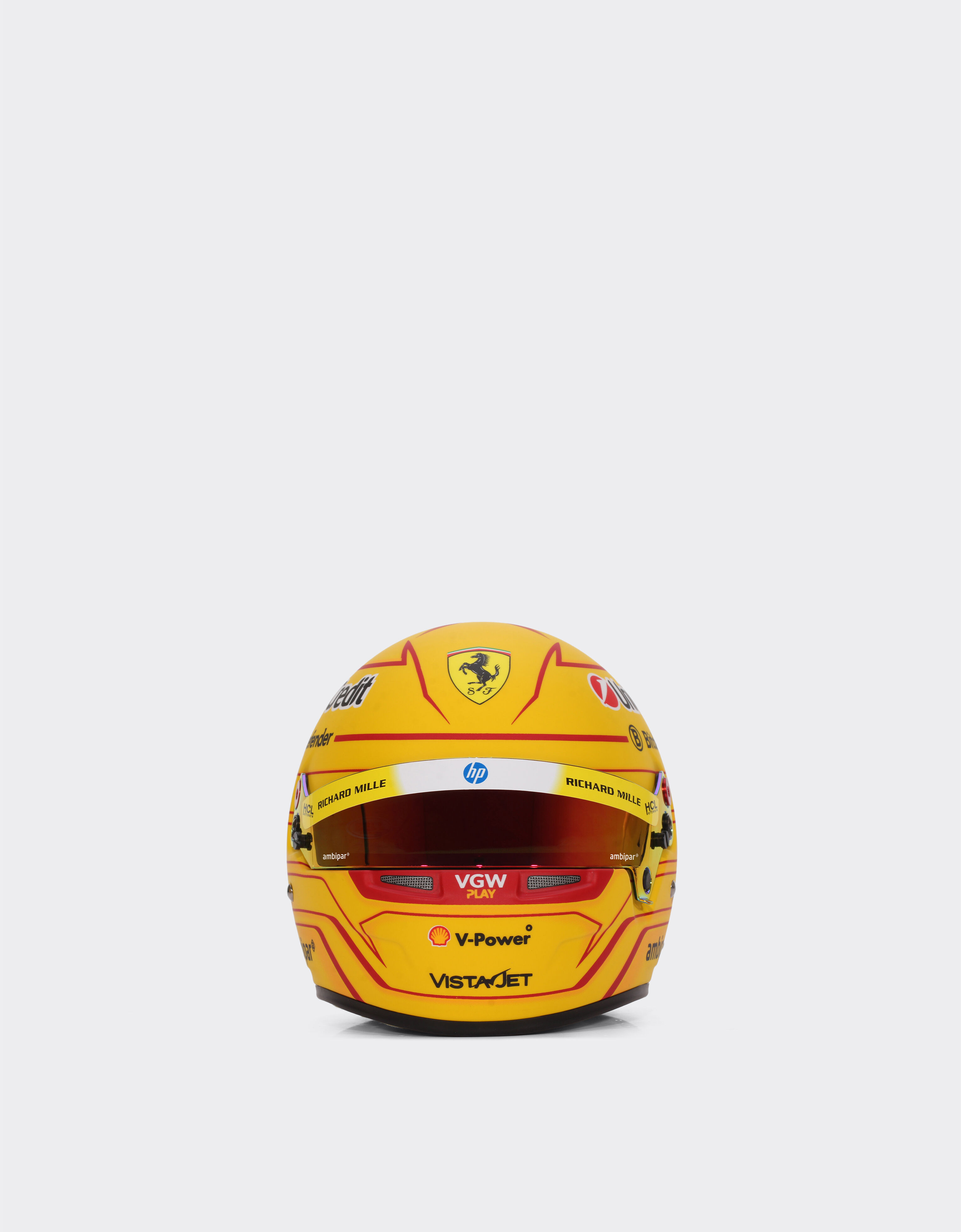 Ferrari 1:2比例2025 Lewis Hamilton迷你头盔 多色 LA07Pf