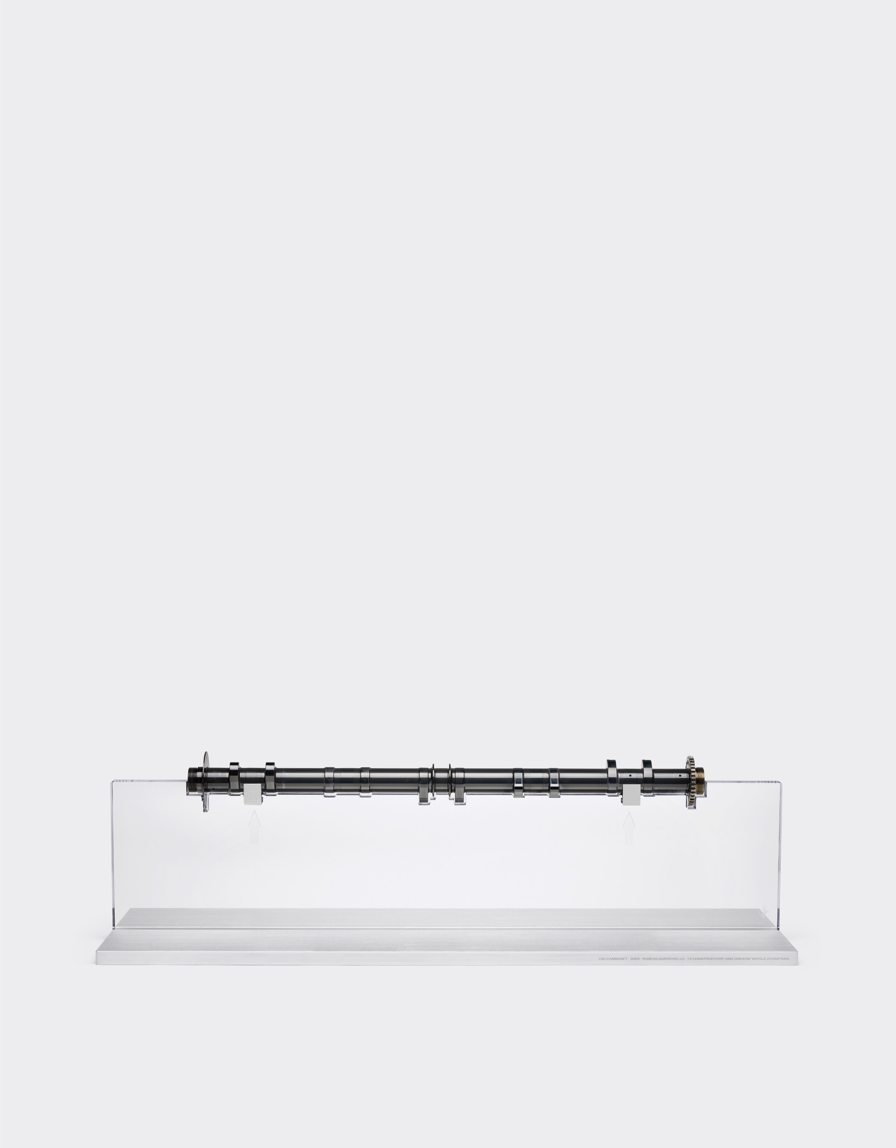 Ferrari Original 2002 F1 V10 engine crankshaft, World Champion Silver 51391f