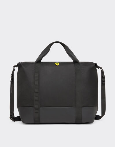 Ferrari Weekender bag in technical fabric Nero SBNWE0003HMM0033f