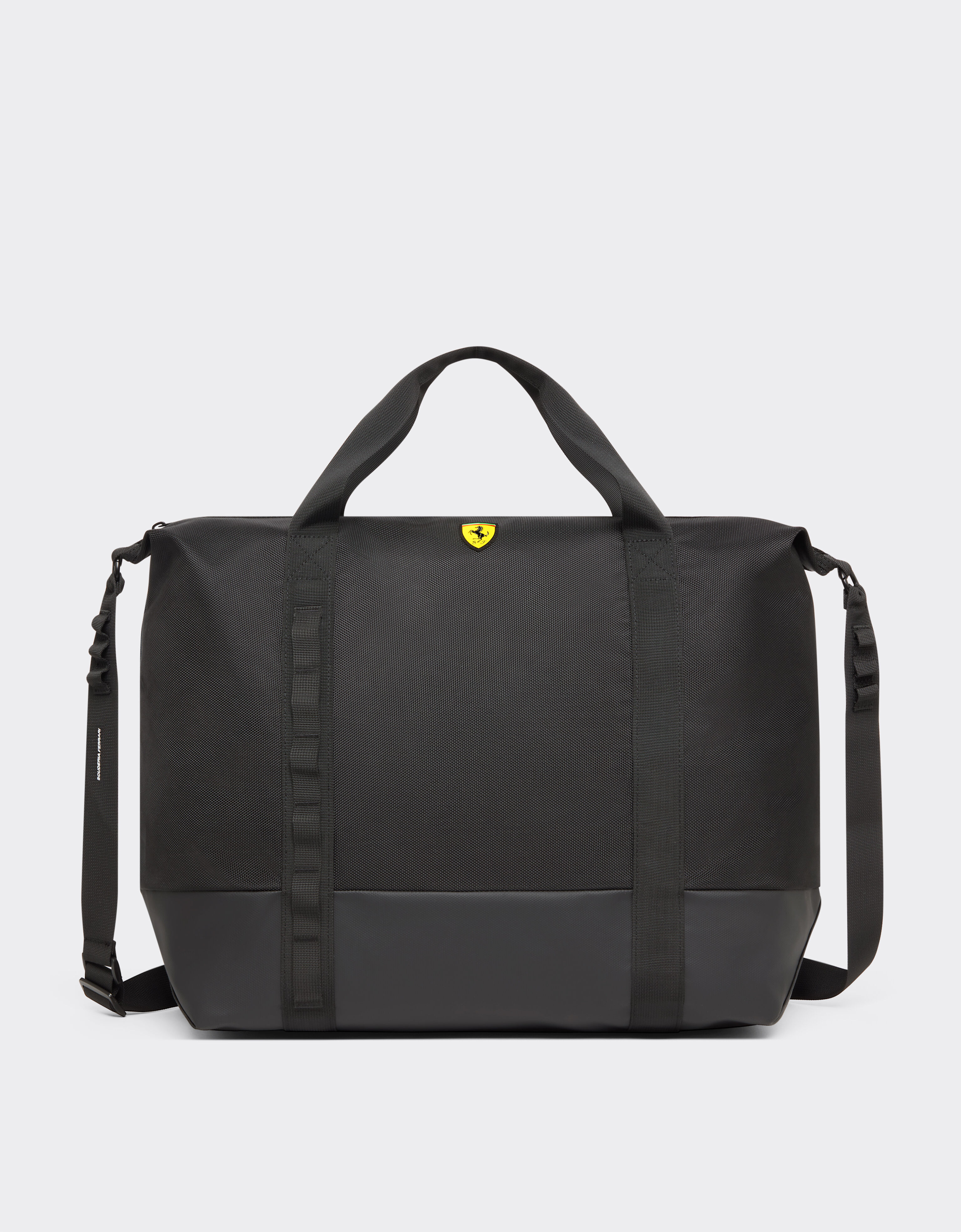 Ferrari Weekender bag in technical fabric Nero SBNWE0003HMM0033f