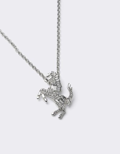 Ferrari Collar Cavallino Rampante Strass Antracite CGWNK0005JU00005f