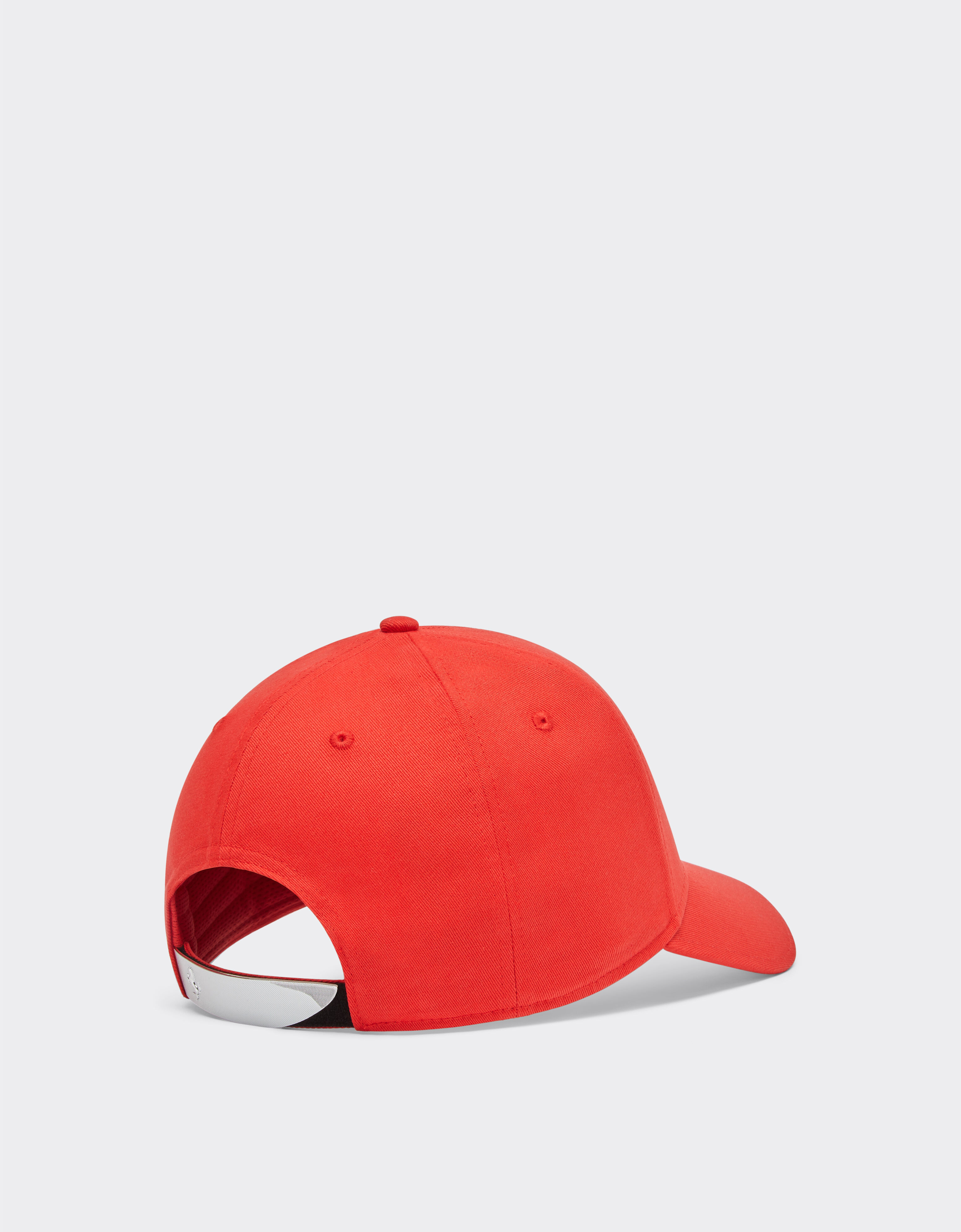 Ferrari 涂层徽标棒球帽 Rosso Corsa 红色 20403f