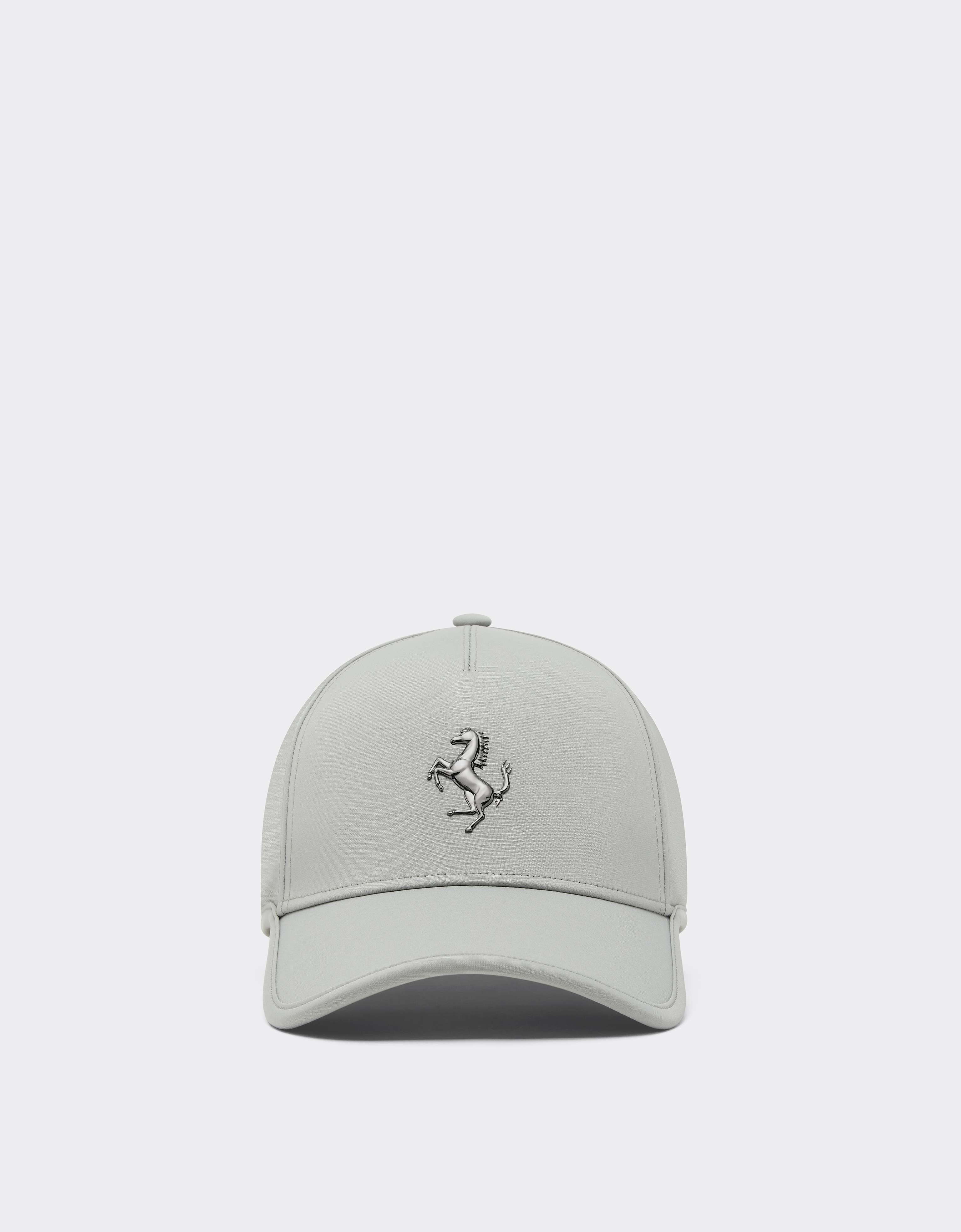 Baseballkappe mit springendem Pferd aus Metall Ferrari Baseballkappe mit springendem Pferd aus Metall Olive green CANCP0006WPL0003f