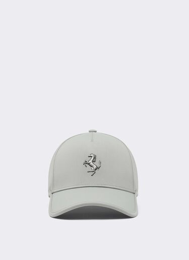 Baseballkappe mit springendem Pferd aus Metall Ferrari Baseballkappe mit springendem Pferd aus Metall Olive green CANCP0006WPL0003f