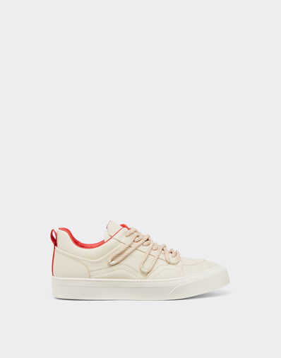 Ferrari Trainers in tumbled leather Maison Red 22362f