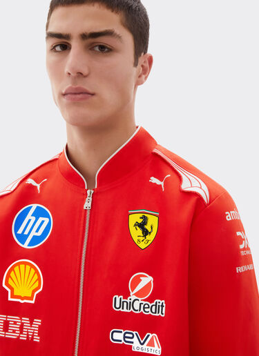 Replica Drivers Authentic 2026 Bomber Jacket Puma for Scuderia Ferrari HP Ferrari Replica Drivers Authentic 2026 Bomber Jacket Puma for Scuderia Ferrari HP Red LA0H1f