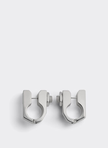 Ferrari 抛光镀铬耳环 Polished Chrome 50178f