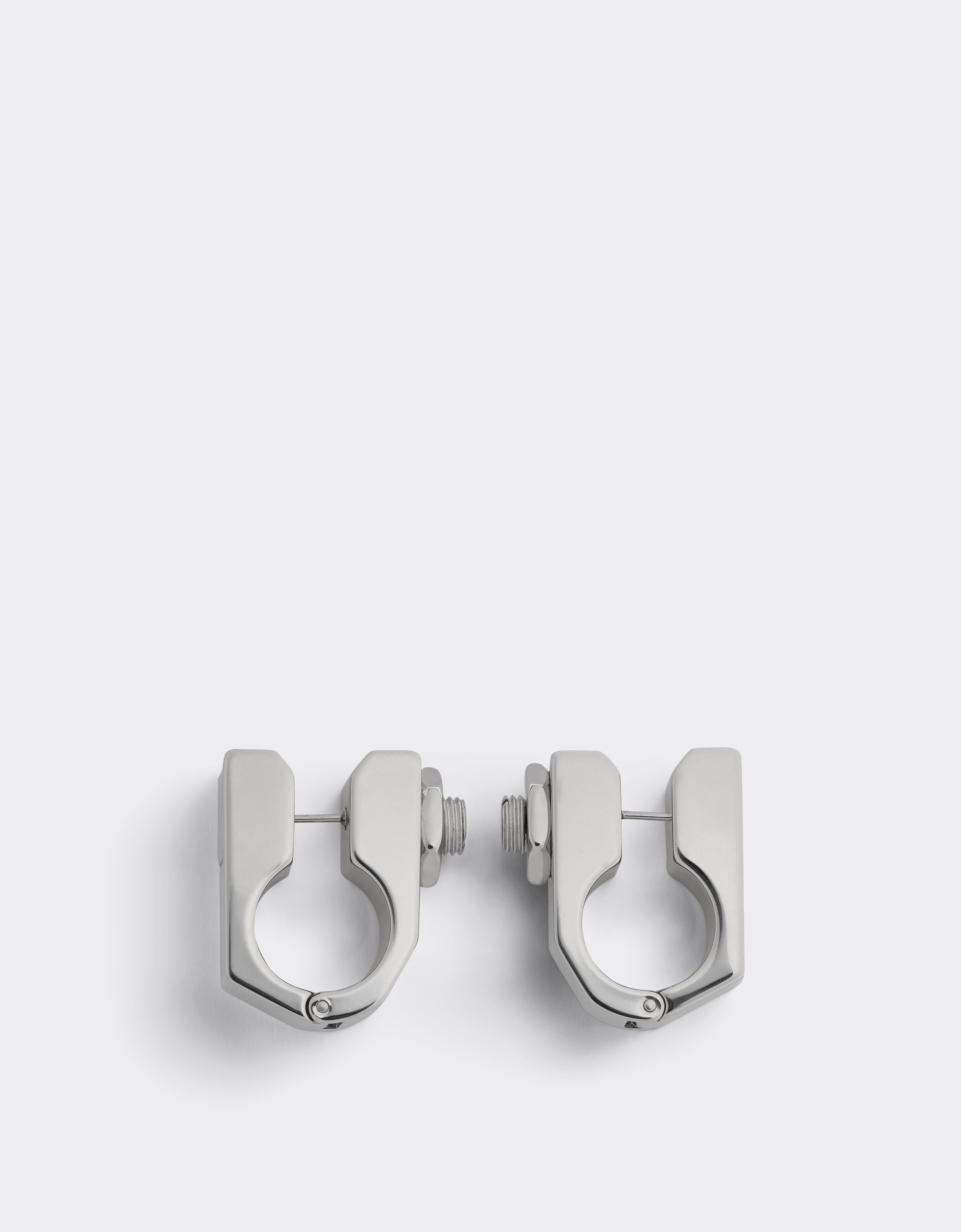 Ferrari 抛光镀铬耳环 Polished Chrome 50178f