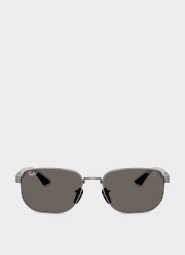 Ferrari Ray-Ban for Scuderia Ferrari RB8329M in gunmetal metal with dark grey lenses Gunmetal LA0JYf