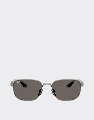 Ray-Ban for Scuderia Ferrari RB8329M in gunmetal metal with dark grey lenses Ferrari Ray-Ban for Scuderia Ferrari RB8329M in gunmetal metal with dark grey lenses Gunmetal LA0JYf