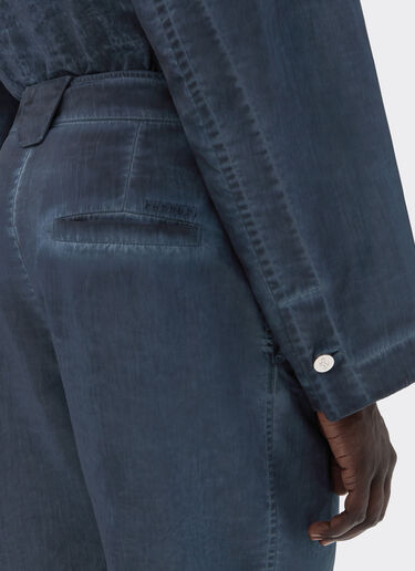 Ferrari 尼龙华达呢卡其裤 Ultramarine 50062f