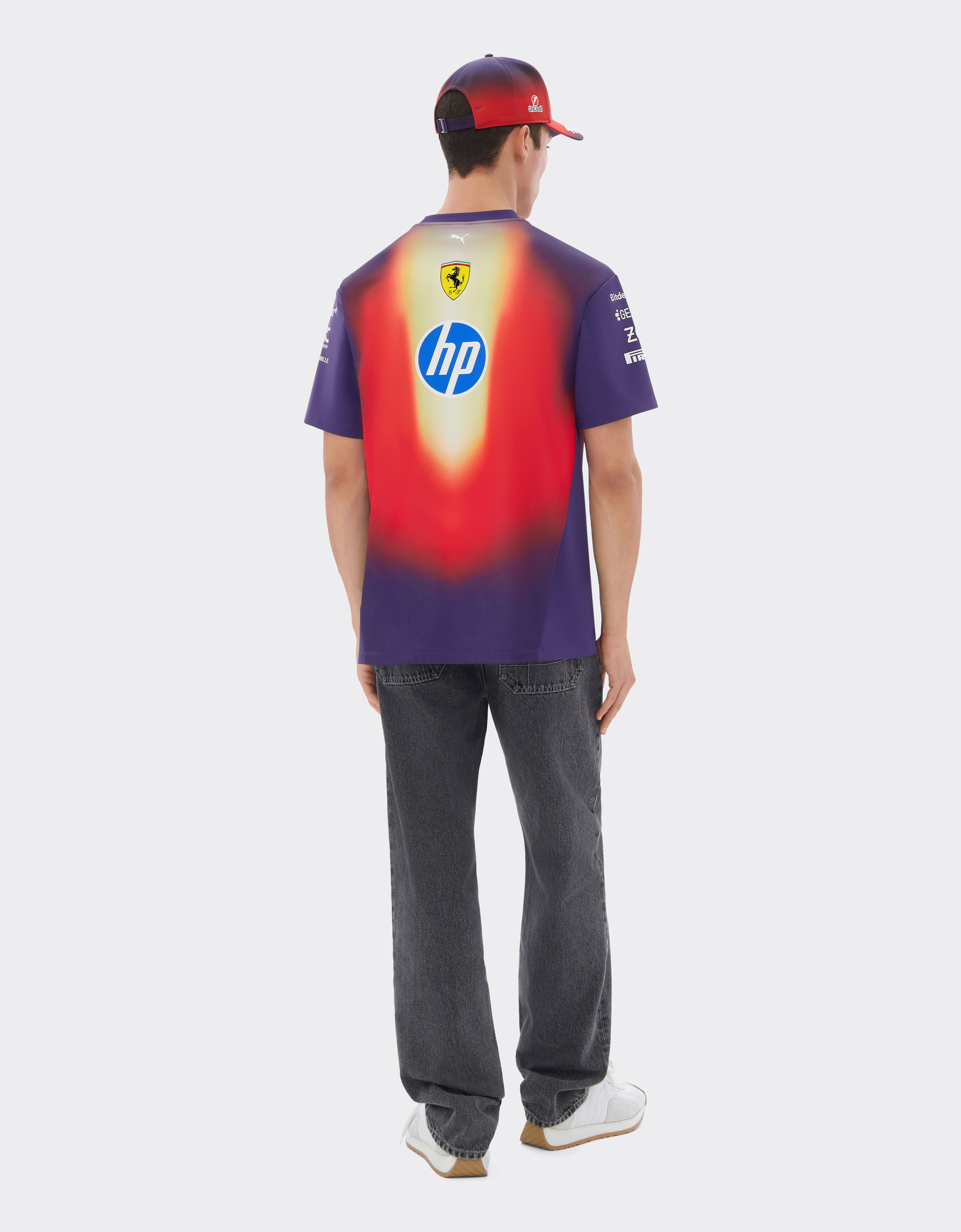 Puma Replica T-shirt for Scuderia Ferrari HP China 2026 Ferrari Puma Replica T-shirt for Scuderia Ferrari HP China 2026 Viola LA0GQf