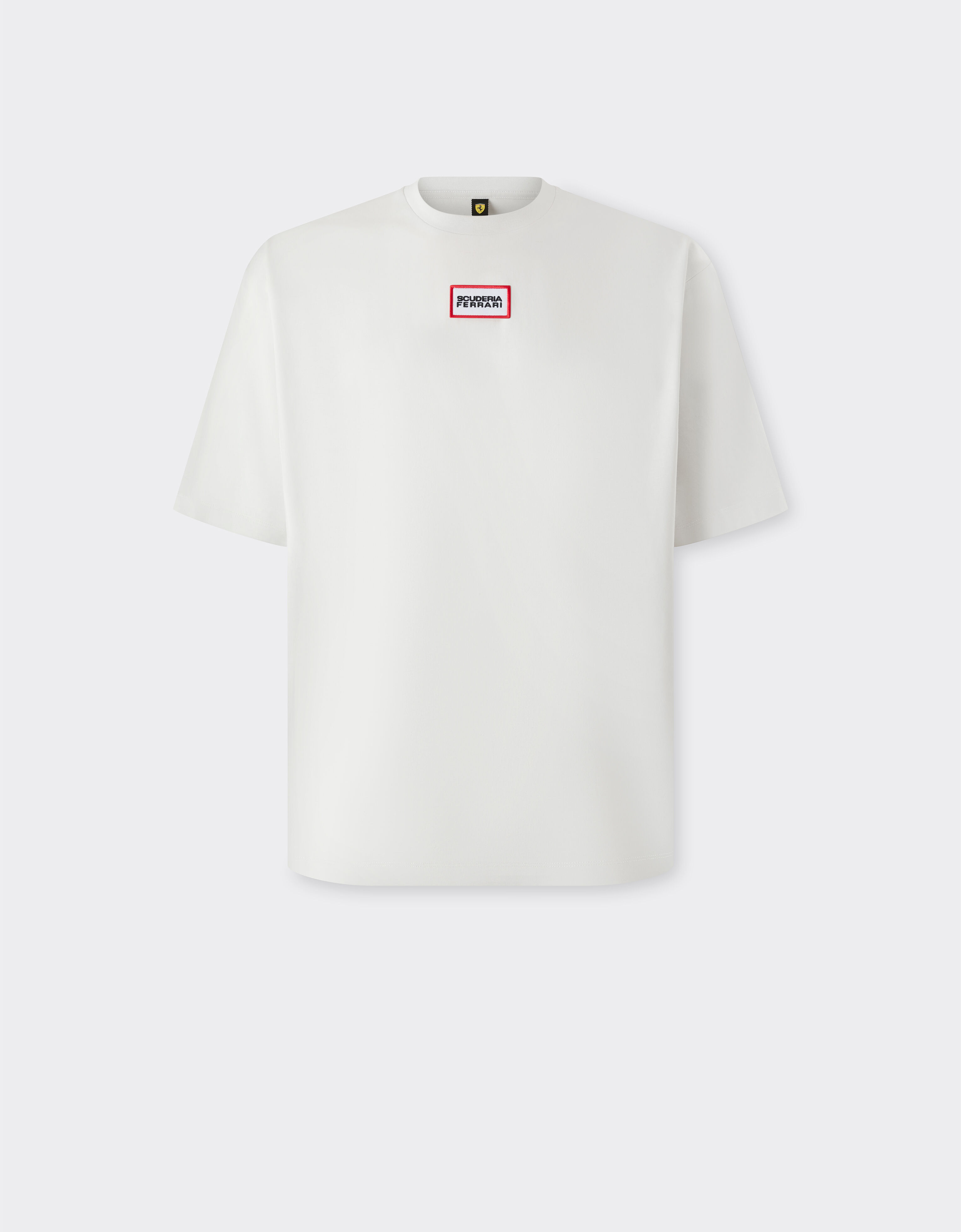  T-shirt with Scuderia Ferrari graphic Avorio SJMTH0003JCO0016f