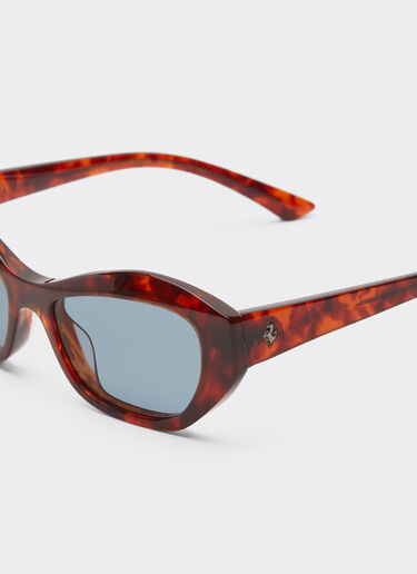 Ferrari Ferrari sunglasses in  Havana redacetate  with blue polarized lenses Red brown LA0L3f