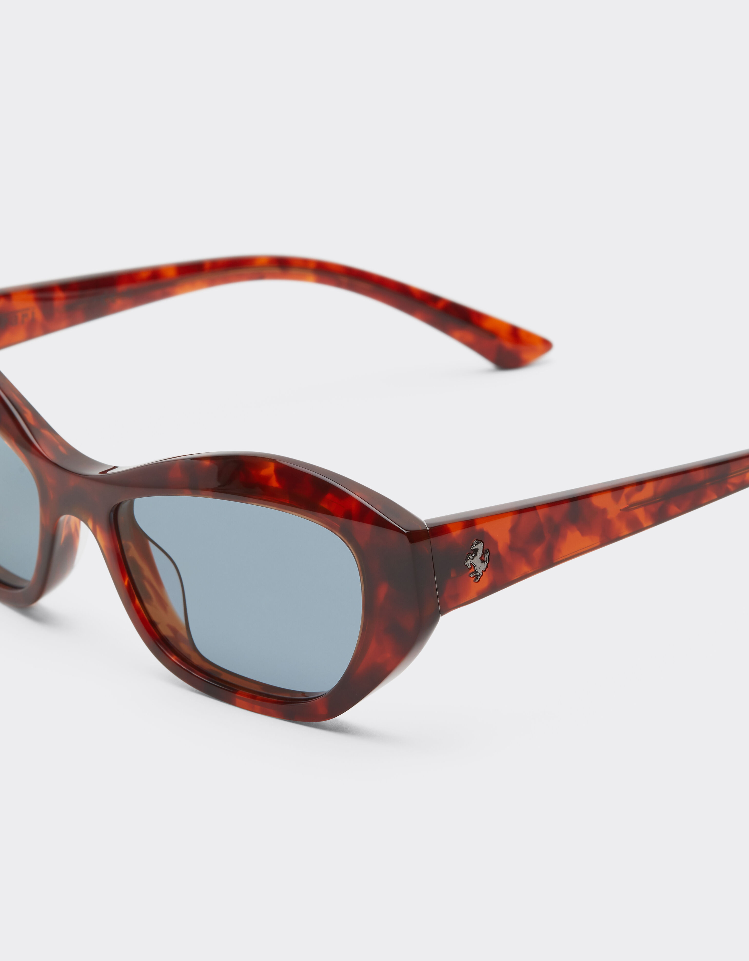 Ferrari Ferrari sunglasses in  Havana redacetate  with blue polarized lenses Red brown LA0L3f