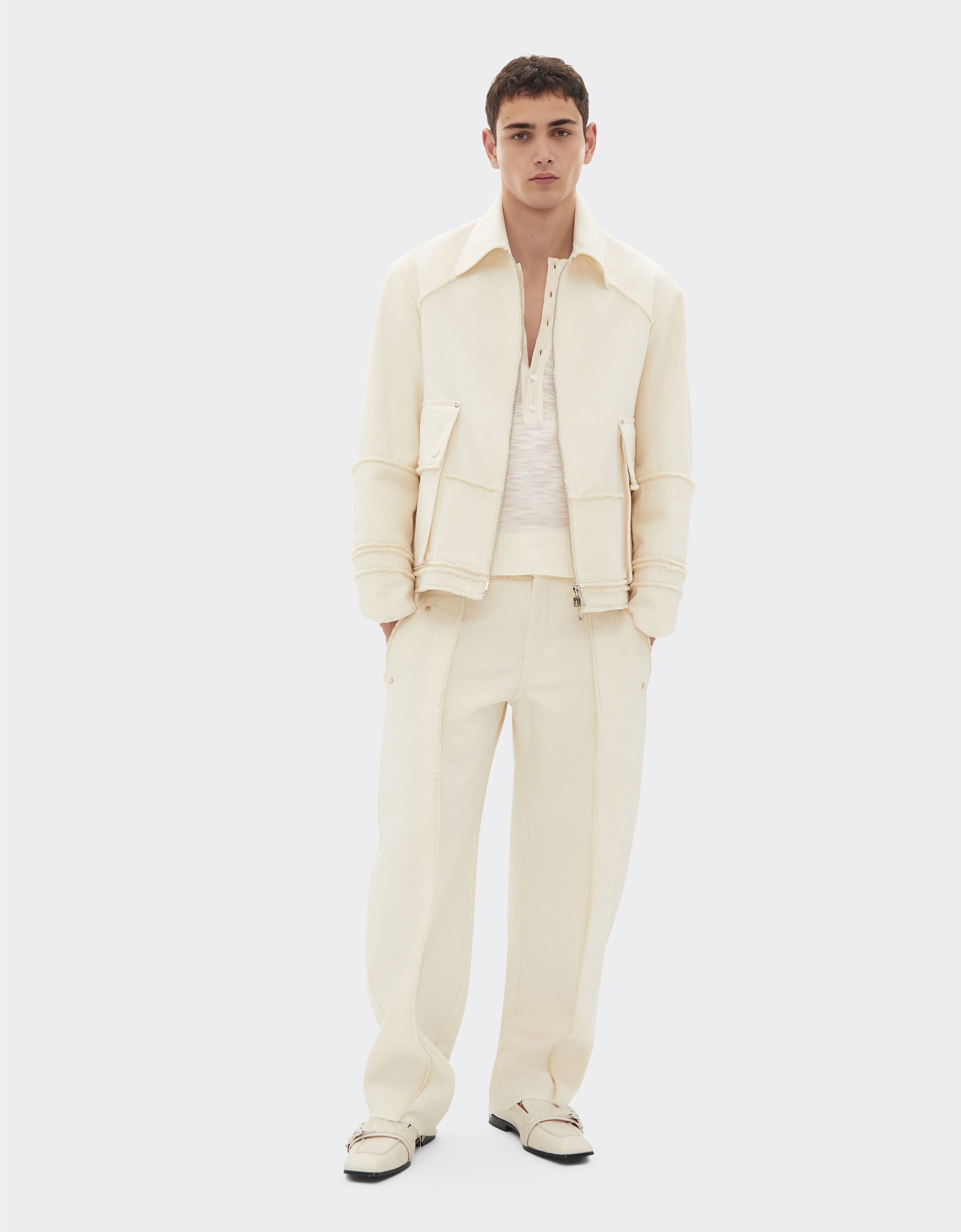 Ferrari 真丝 polo 衫 Avorio 51128f