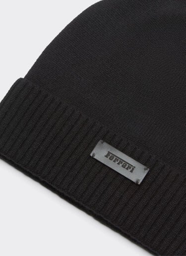 Ferrari Cashmere beanie Black 21733f
