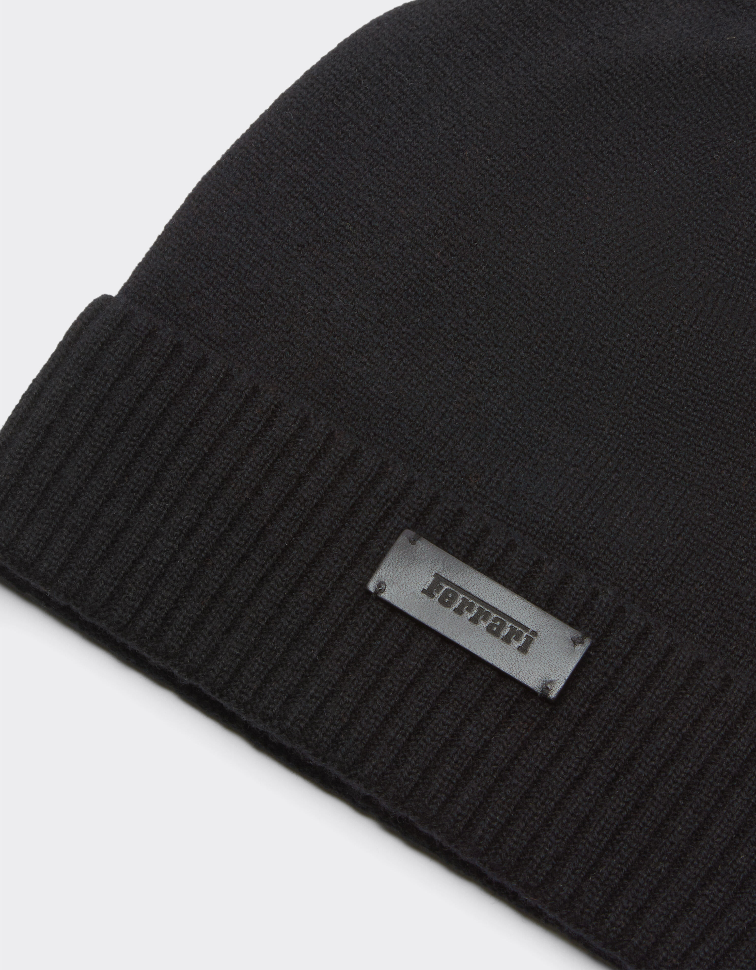 Ferrari Cashmere beanie Black 21733f