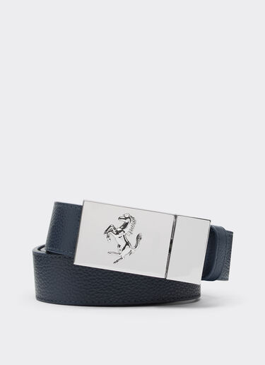 Reversible leather belt Ferrari Reversible leather belt Ultramarine 50411f