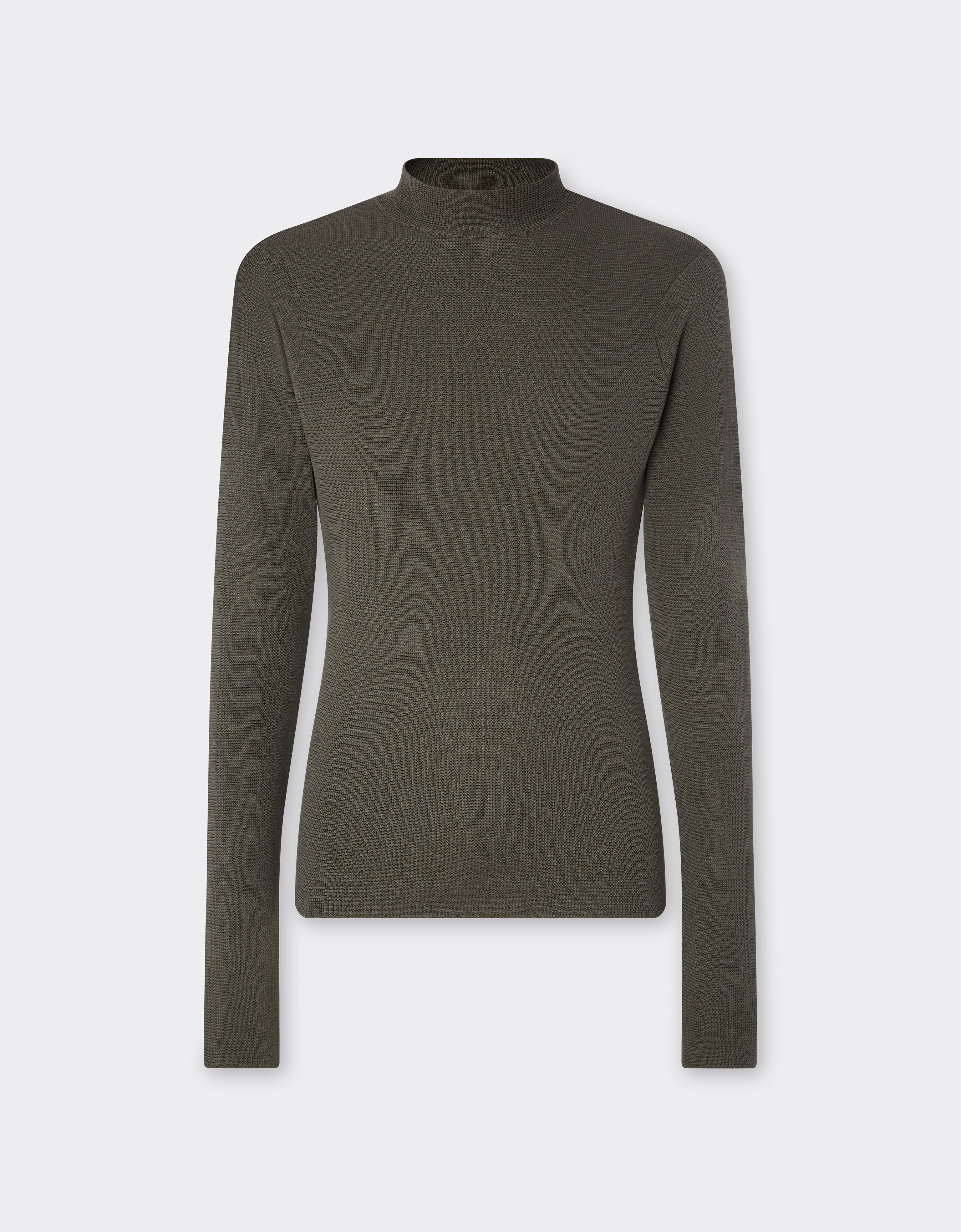 Ferrari 真丝套衫 洛登绿 49783f