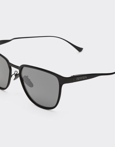 Ferrari Ferrari sunglasses in  blackmetal  with black crystal polarized lenses Black Matt LA0LDf