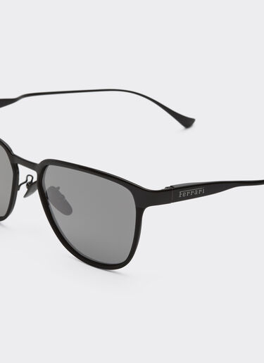 Ferrari Ferrari sunglasses in  blackmetal  with black crystal polarized lenses Black Matt LA0LDf