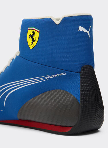 Ferrari Puma 与法拉利惠普车队合作款 Speedcat Pro 蒙扎2025运动鞋 苏格兰蓝色 LA0CDf