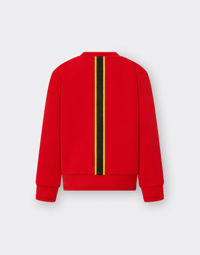 Ferrari 3D饰带棉质套衫 Rosso Corsa 红色 48527fK