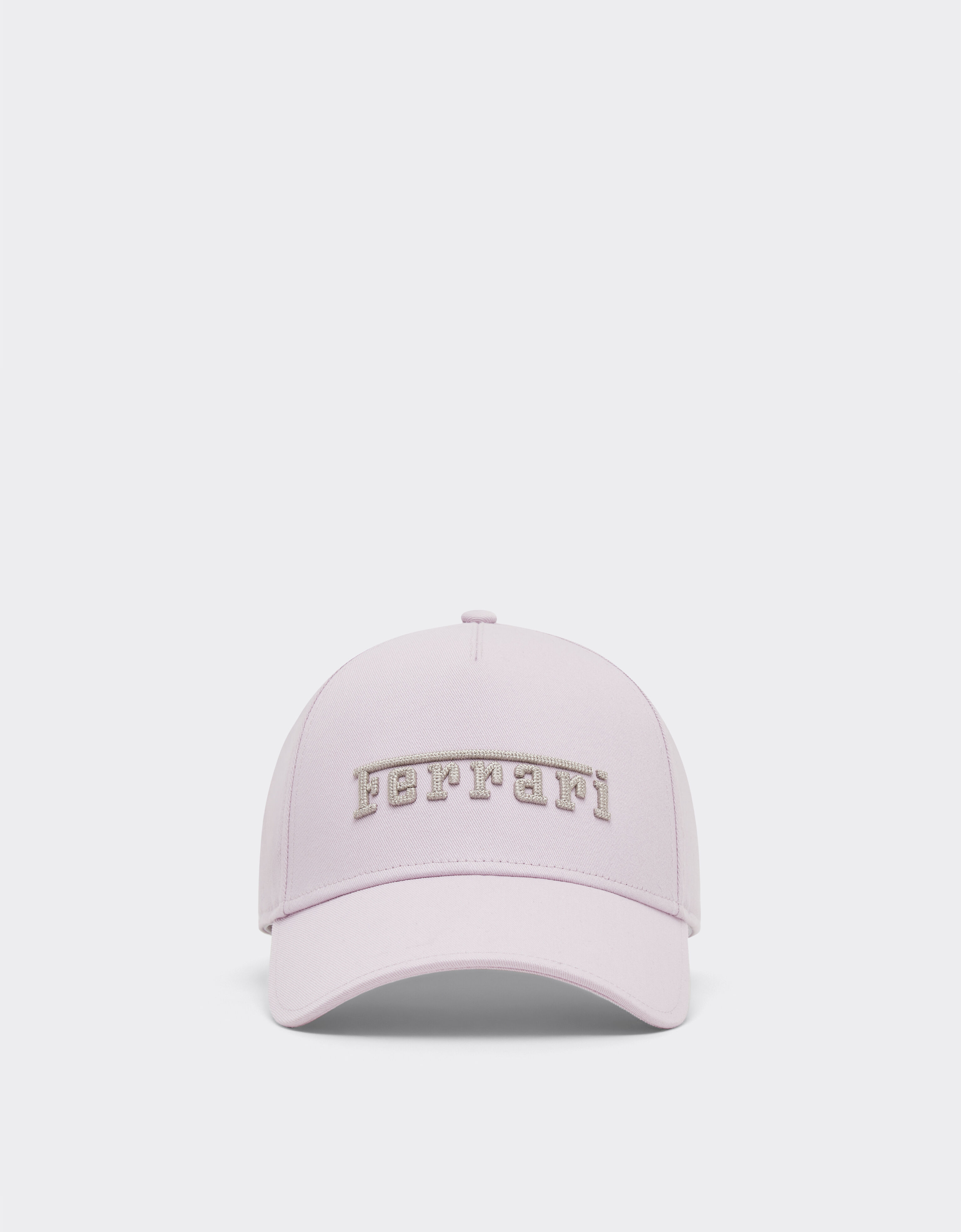 Baseball cap with embroidered Ferrari logo Ferrari Baseball cap with embroidered Ferrari logo Wisteria 22825f