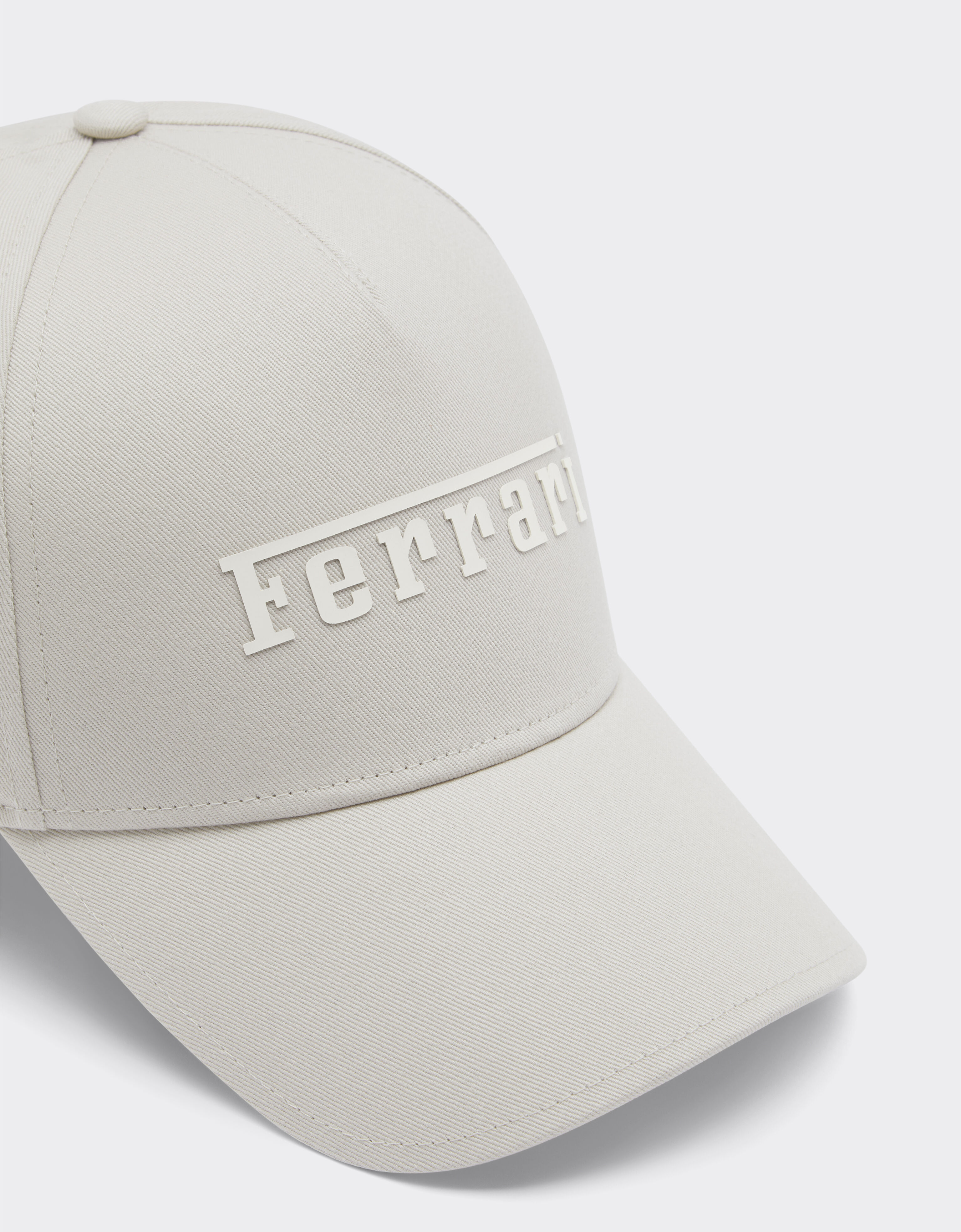 Ferrari 法拉利徽标棒球帽 米色 20403f