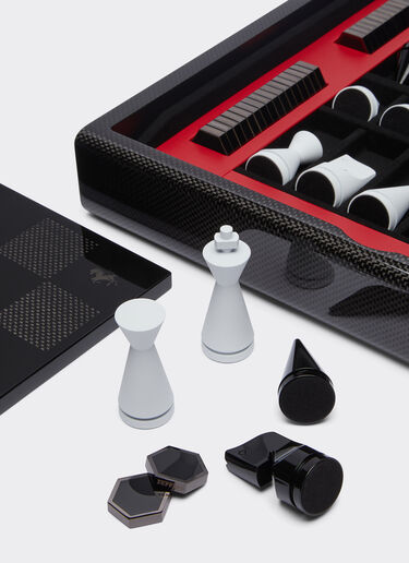 Ferrari 木质和碳纤维棋盘 黑色 48587f