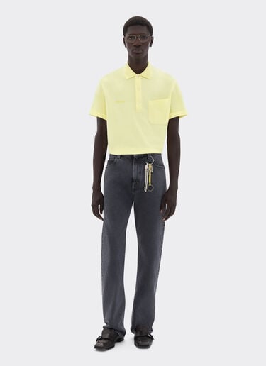 Ferrari Jersey polo shirt Iris Yellow 49937f