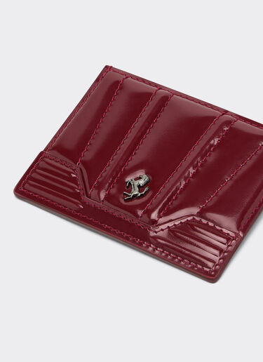 Ferrari GT glossy leather card holder Ferrari Ferrari GT glossy leather card holder Cherry 49217f