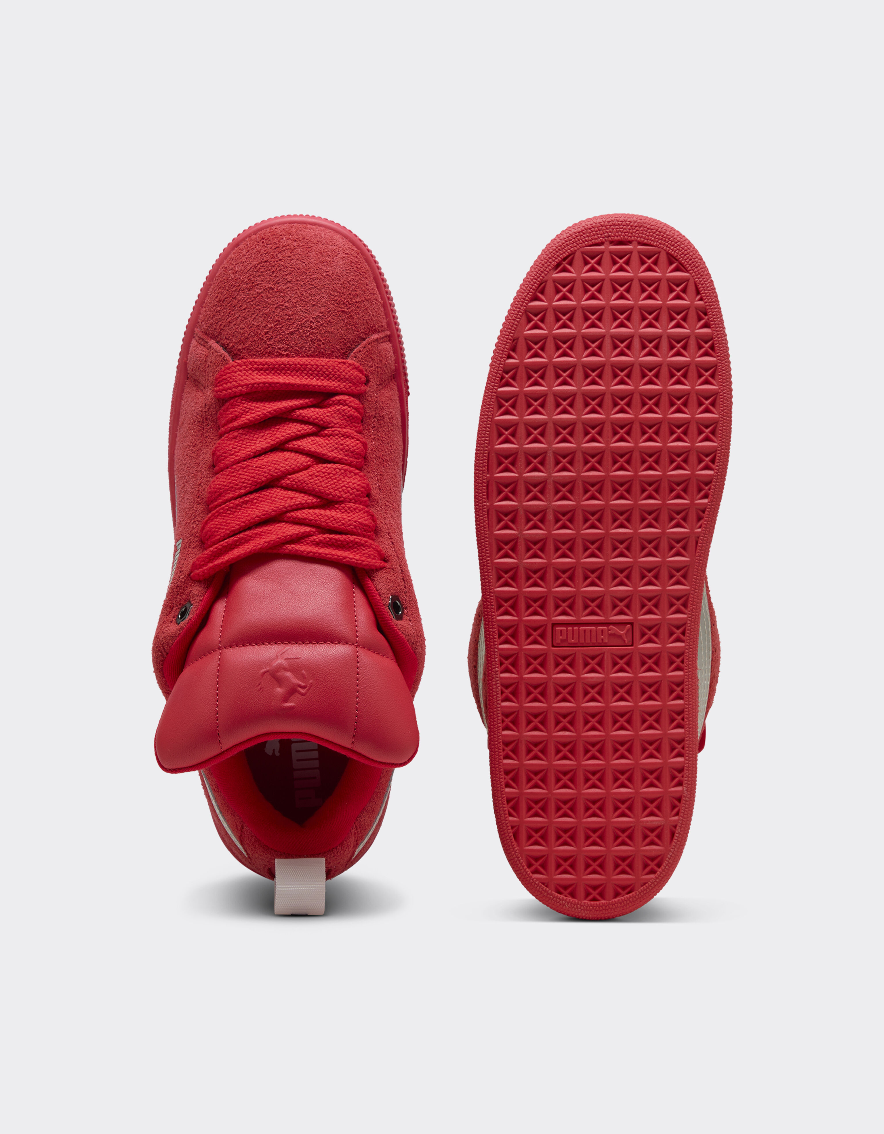 Ferrari 法拉利风格Suede XL运动鞋 by Puma 赛车红 F1464f