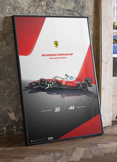 Ferrari Official Ferrari SF-26 2026 Poster Multicolor LE0P1203EXT0001f