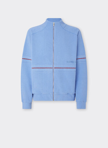 Ferrari 日本抓绒全拉链卫衣 Oxford Blue 51017f