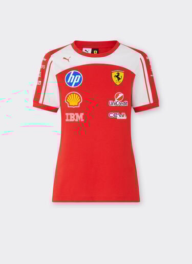 Ferrari Replica 2026 Puma T-shirt for Scuderia Ferrari HP Red LA0HEf
