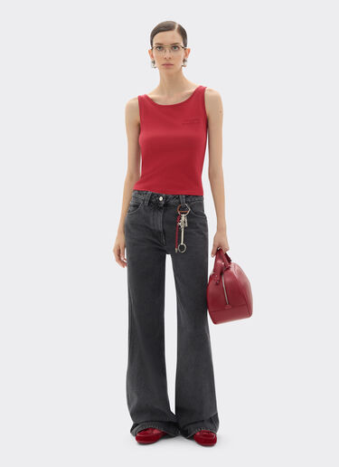 Ferrari 法拉利徽标棉质背心 Maison Red 50848f