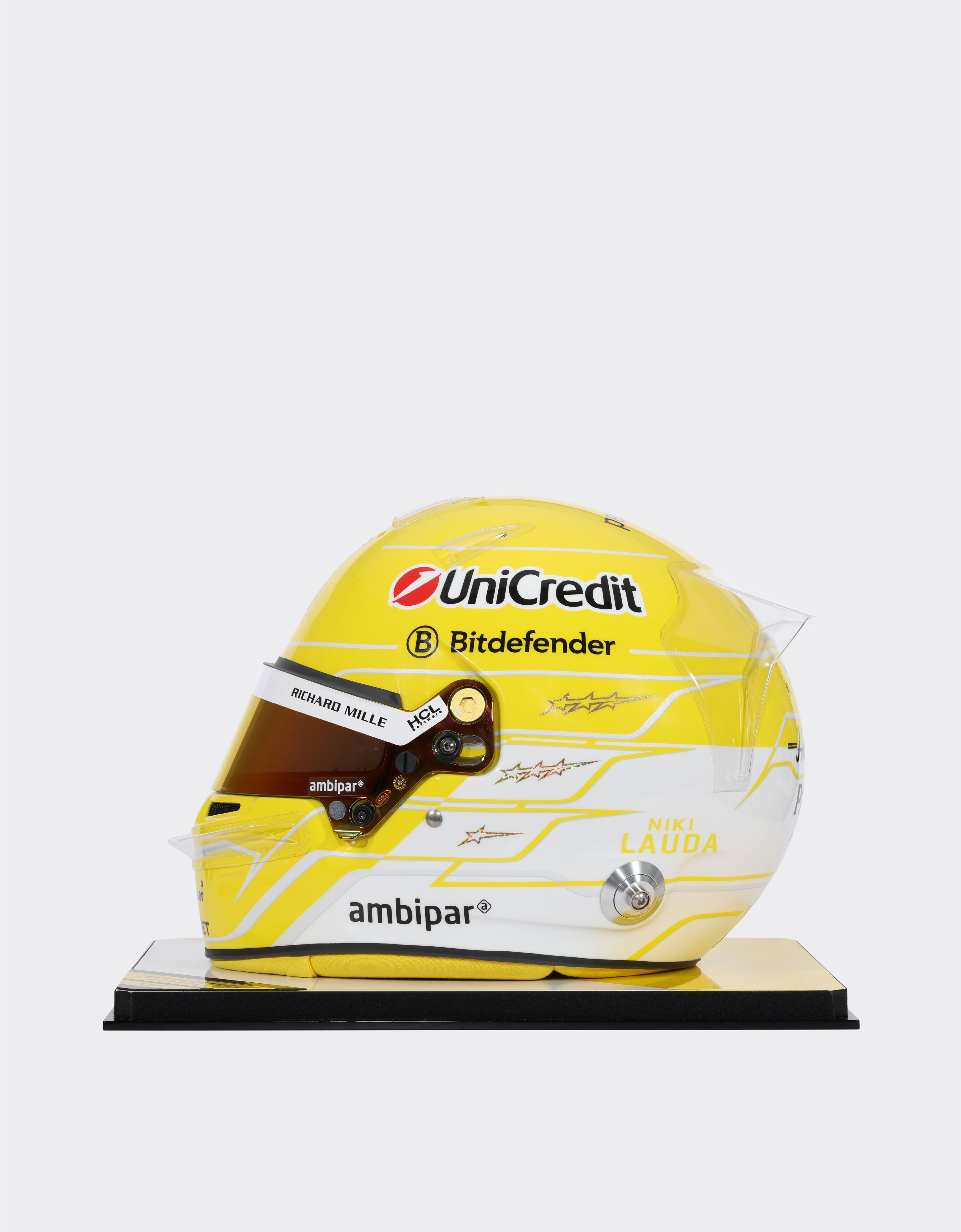 Ferrari 1:1比例汉密尔顿蒙扎头盔 - 2025特别版 MULTICOLOUR LA07Cf