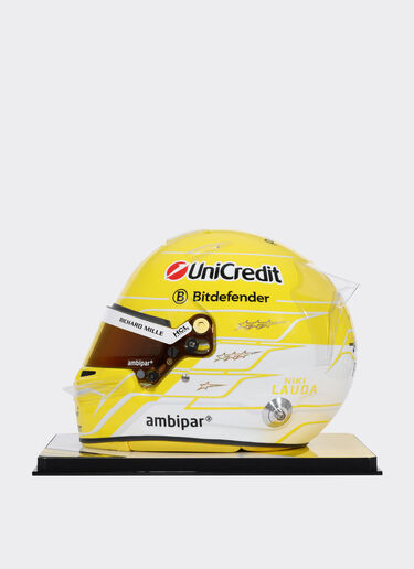 1:1比例汉密尔顿蒙扎头盔 - 2025特别版 Ferrari 1:1比例汉密尔顿蒙扎头盔 - 2025特别版 MULTICOLOUR LA07Cf