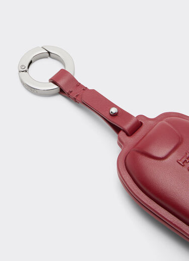 Ferrari 法拉利徽标皮革钥匙扣 Maison Red 50584f