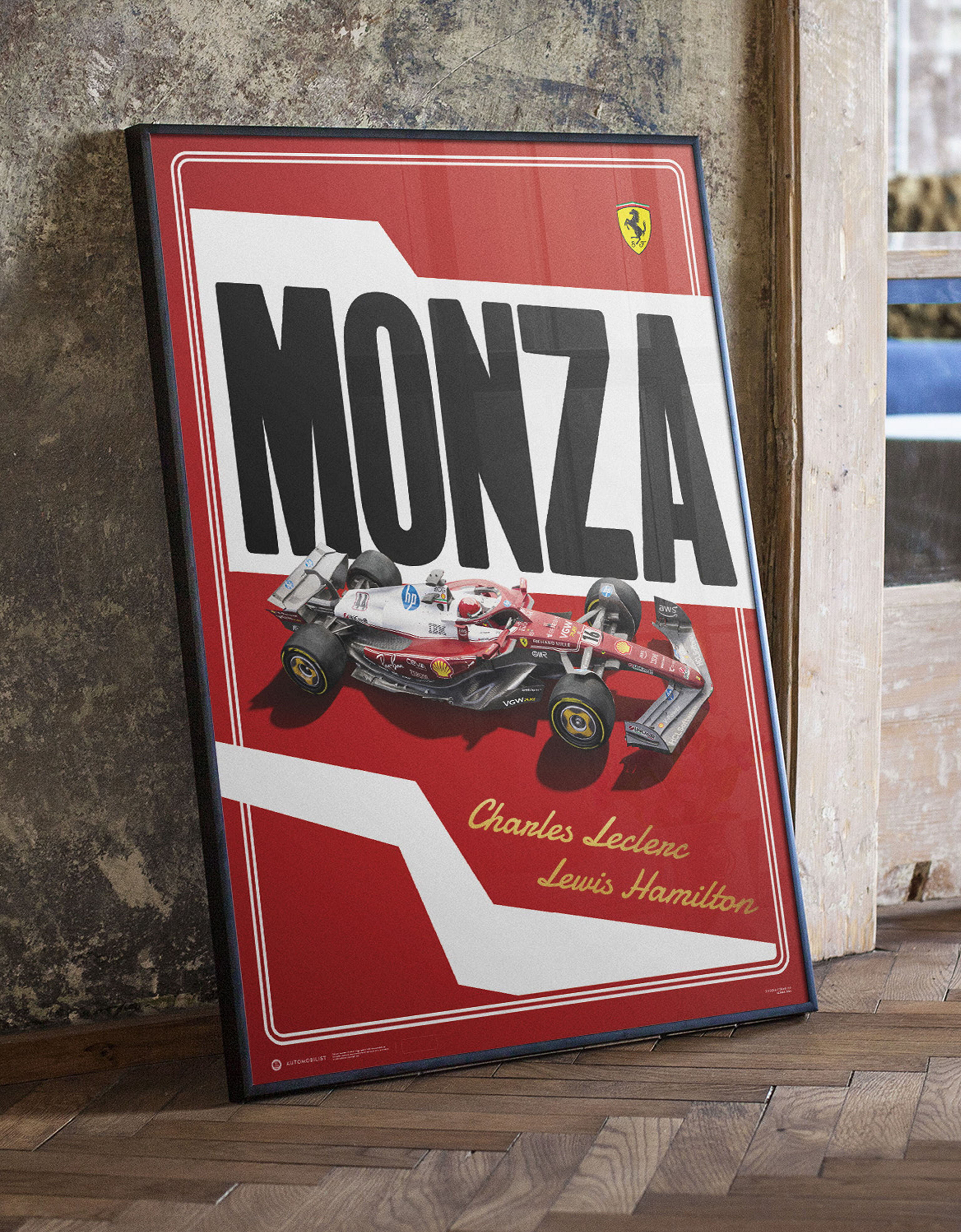 Ferrari Official Poster Special Livery Ferrari SF-25 Monza 2025 MULTICOLOUR LA0FCf