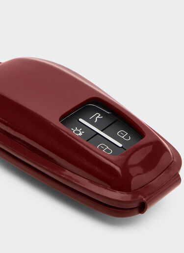 Ferrari keychain in shiny leather Ferrari Ferrari keychain in shiny leather Cherry 49238f