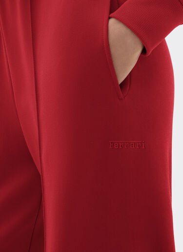 Ferrari Technical jersey fleece pants Maison Red 49939f