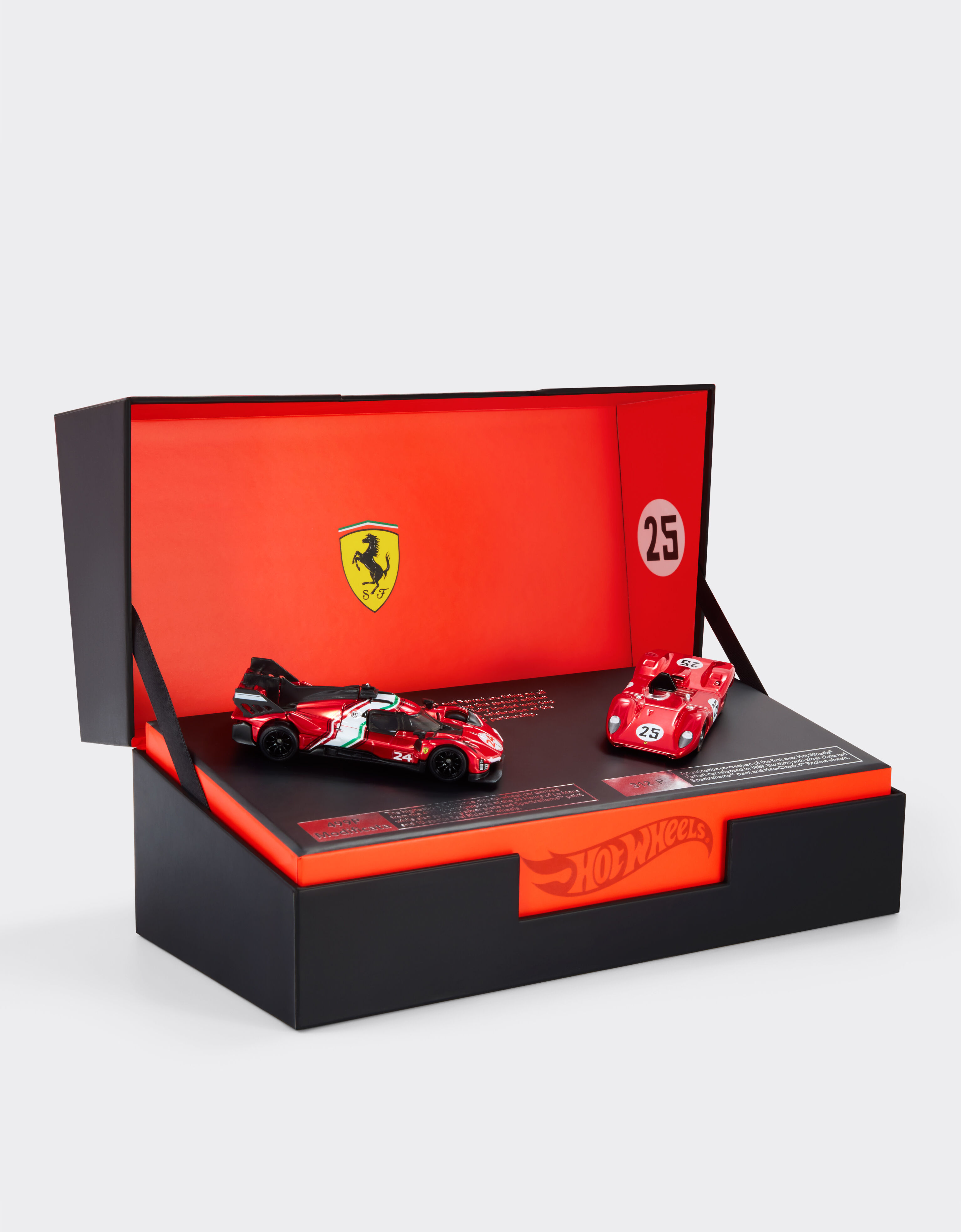 Ferrari Hot Wheels 法拉利经典风火轮套装 Racing red LA06Df